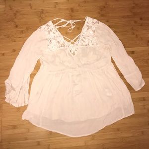 Light pink long sleeve